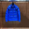 Men's Down Jacket Winter Stylist Parka Hooded Couple Windproof Coat Cold Badge Embellished in Multiple Colours Asian Size