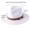 Wide Brim Hats Bucket Large Size 5658 5960cm Straw Hat for Women Men UV Protection Natural Panama Sun Classic Fedora Beach 230713