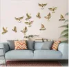 Cadres 6 PCS Européenne Tenture Résine Oiseaux Décoration Artisanat 3D Stéréo Pigeon Maison Salon Canapé TV Fond Murale Ornements Art