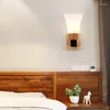 Wall Lamps Modern Led Room Lights For Reading Antique Wooden Pulley Bathroom Lighting Industrial Plumbing