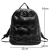 Duffel Bag stora kapacitet ryggsäckar högkvalitativa utrymme bomull kvinnlig väska skola rese bagpack nylon down ladies bookbag 230714