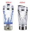 Vattenflaskor USB laddningsbar elektrisk blandningskopp Portabel proteinpulver Shaker Bottle Mixer 230714