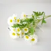 装飾的な花シミュレートされたデイジーchrysanthemumカモミールリビングルーム装飾人工花シルク