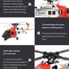 Electricrc самолеты Parkten UH60 GPS с 58 г камерой 147 Black Hawk RC Helicopter 6CH 6AXIS Gyro 3d6g Двойной бесщеточный мотор аробатический дророн 230713