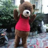 2018 Factory Direct Customized Bear Mascot Costume Teddy Bear Mascot Costume Adult Size 195i