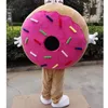 Halloween Donut Mascot Costume Najwyższa jakość kreskówka Pluszowa Anime Postacie Choink Carnival Adults Party Birthday Fancy Outf316k