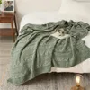 Blankets Knitted Blanket Air Conditioning Throw For Bed Sofa Towel Thread Office Nap Bedroom Decorative Shawl