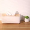 Tissue Boxes Napkins Japanese Tissue Box Wooden Cover Toilet Paper Box Solid Wood Napkin Holder Case Simple Stylish Home Car Tissue Paper Dispenser R230714