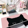 Mürekkep kedi fare pedleri kawaii özel masa paspasları bilgisayar mousepad şirketi büyük masa ped 100x50cm büyük sevimli oyuncu mousepads fare mat