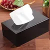 Tissue Dozen Servetten 1 PC Acryl Tissue Box Servet Houder Tissue Papier Dozen Handdoek Dispenser Voor Restaurant Tissu Box Cover Boite A Mouchoir Christma R230714