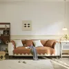 Fodere per sedie Cuscino per divano in cotone lavato per tutte le stagioni Fodera universale antiscivolo semplice moderna leggera di lusso