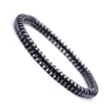 Strand No Magnetic 6MM Disc Hématite Perles Bracelet Élastique Femmes Hommes Couleur Pierre Perlée Chakra Bracelet Bijoux