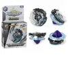 4D Beyblades burst toy arena with launcher and box baylades metal fusion God rotating top baylades kids toys
