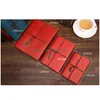 Anteckningar Vintage Studenter Bandage Notebook Solid Color Pu er Leather Journal Travel Diary Books Retro Notepad Note Book Stationery G DHV0L