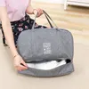 Storage Bags Smooth Zipper Hand Straps Travel Bag Bottom Shoe Compartment Waterproof Lining Oxford Cloth Overnight Household Suppl