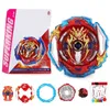 4D Beyblade B-X TOUPIE BURST BEYBLADE Spinning Superking B-173-02 Infinite Achilles 7 Loop 1D Shield In con lanciafilo bidirezionale R230712