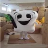 2019 Factory New Tooth Mascot Costume Party Costumes Fancy Dental Care Chargle Mascot Dress Amusement Park Outfit302u