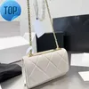 Borsa da donna alla moda Borse a tracolla in vera pelle Luxurys Designer Borsa a mano da donna Designer Ragazza in pelle di agnello Cross Body Gold Chain Card Large Lbaby change bag6h