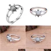 Band Ringen Retro Vintage Schattig Schildpad Dier Vakantie Jubileum Statement Feest Ring Vrienden Familie Zee Voor Tiener Vrouwen Drop Levering Dhm7S