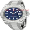Fornecedor de fábrica relógios de luxo aço e platina mostrador azul relógio masculino automático relógio masculino relógios de pulso 293R