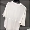 Heren T-shirts Top Mens Designe T-shirt Chest Letter Tshirt Shirts Designer Kleding Sportkleding Mannen Tee Drop Delivery Apparel Kleding Dhril