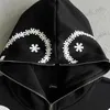 Nrgu Mens Hoodies Sweatshirts 2023 New Carsicko Love Spread Spread Full Zipper Hoodie Universit