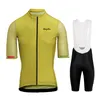 Cyclisme Chemises Tops 2023 Ralvpha Vêtements Hommes Ensemble Vélo Respirant Anti UV Vélo Costumes Porter Bib À Manches Courtes JerseyClothes 230713