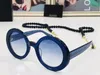 Realfine888 5A Eyewear CC5489 Gafas de sol redondas de diseñador de lujo para hombre Mujer con gafas Caja de tela CC9230