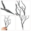 Decorative Flowers Black Plants Faux Stems Branches Wooden Stick Decoration Plastic Floor Vase Filler Twigs Vases Artificial Olive Halloween