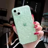 Crystal Glitter Diamond Pattern Phone Case For iPhone 13 12 11 Pro Max X XR XS Max 14 Pro Transparent Shockproof Soft Back Cover L230619