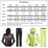 Racing Vestes LOCLE Réfléchissant Vélo Vélo Veste Pluie Vent Manteau Coupe-Vent Coupe-Vent Vélo Jersey Ciclismo Jaqueta Masculina