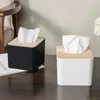 tissue box home wooden
