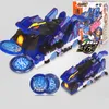 Action Toy Figures Våldstransformation Figur Robot Burst Deformation Car Beast 360 Flip Capture Chip Boy Kid Gift kan passa ihop 230713