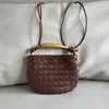 Damen One Luxury Bottegaas-Einkaufstasche Sardine Venata Luxury Girl Bags Handle 2023 Classic Sardine Spring Woven Cowhide Shoulder Crossbody Hand0829