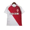 AS Monaco FC maillot de football 2020 2021 Ben Yedder Soccer Jerseys Jovétique Golovin 20 21 Maillot de Foot Flocage Jorge KIT Hommes ET Enfants Uniforme Maillots de football