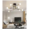 Ceiling Lights Lamp Nordic Light Luxury Simple Internet Celebrity Magic Bean Multi-Head Satellite Molecular Living Room Main