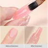 8ml Glitter Extension Gel UV Smalto per unghie Soluzione antiscivolo semipermanente Liquid Quick Extension Finger Nail Art Design