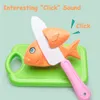 Clay Dough Modeling Pretend Play Kitchen Accessaries Food Kit Simulation Fruit and Vegetable Cutting Toy Early Educational Brithday Child Gift 230714