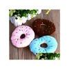 Giocattoli per cani Mastica Sightly Lovely Pet Puppy Cat Squeaker Quack Sound Toy Chew Donut Gioca G856 Drop Delivery Home Garden Supplies Dhxig Dhdox
