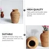 Vases Basket Plants Indoor Ceramic Pot Craft Home Decor Flower Vessel 9X9X21CM Desktop Adornment Novel Unique Flowers Holder