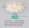 led ceiling chandelier modern luxury lotus for living/dining room kitchen bedroom lamp art deco lighting fixtures