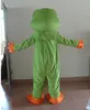 Profesjonalny niestandardowy Big Eyes Mascot Costume Cartoon Green Frog Charaktery Ubrania na Halloween Festiwal Party Fancy Dress