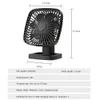 Elektriska fläktar Mini USB Desk Table Fan med timer Stark vind Portabel fläkt för kontor sovrum 90 graders rotation