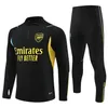 23 24 Arsen Tracksuit Futebol Jerseys PEPE SKA Adulto Meninos Gunners Treinamento Terno Odegaard Thomas Tierney Smith Rowe Transporte Homens Crianças Kit Tracksuit Futebol