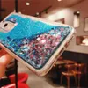 Liquid Quicksand Bling Glitter Custodia per telefono per iPhone 14 13 12 11 Pro Max XS X XR 6 6S 8 7 Plus 5 5S SE Water Shine Cover in silicone L230619