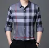 Polo Masculino T-shirt Men's Brand Designer Camisa casual de manga comprida com boa respirabilidade e roupas confortáveis