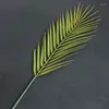 Dekorativa blommor 20st Simulation Plant Single Branch Palm Leaf Loose Tail Sunflower Home Wedding Living Room and Leaves