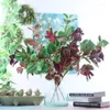 Decoratieve Bloemen Gesimuleerde Driekleurige Jaspis Blad Kunstplanten Bonsai Epiphyllum Home Party Bruiloft Decoratie