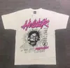 Hellstar Hommes T-shirts Haute Qualité Hommes t-shirt Designer Chemises pour Hommes Vêtements D'été Mode Couples Coton T-shirt Casual Femmes T-shirts À Manches Courtes T-shirt Blanc aller