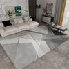 Carpet Luxury geometric living room sofa carpet crystal velvet bedroom bedding carpet floor decoration non slip absorbent bath mat 230714